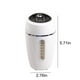 thumbnail image 3 of Difusor y humidificador para coche, mini humidificador portátil alimentado por USB para coche, escritorio, viajes, oficina y dormitorio - depósito de 200 ml, apagado automático, negro/blanco/naranja, 3 of 5