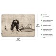 thumbnail image 2 of Man Beside Wheelbarrow - San Francisco, California - Vintage B&W Photograph by Dorothea Lange c.1934 - 8 x 12 inch Vintage Metal Tin Sign, 2 of 4