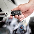 thumbnail image 4 of Peggybuy 2Pcs Car Key Ring Key Ring Logo Logo Emblem Keyring for Mercedes Benz AMG Sport, 4 of 7