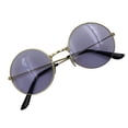 thumbnail image 3 of Qarigey Sun Eyewear Classic Portable Sunshade Gafas de sol Marco de metal multifuncional De moda para mujeres Golden, Purple Type3 NO3, 3 of 6