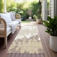 thumbnail image 6 of Addison Rugs Chantille Indoor/Outdoor Transitional Abstract Ivory Washable Runner Rug, 2'3" x 7'6", 6 of 6