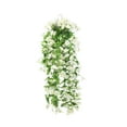 thumbnail image 2 of Cesta Colgante De Flores Artificiales, Decoración De Rosas Artificiales, Expositor De Plantas Para Pared, Adorno Para El Hogar Y El Jardín, Fácil Instalación, 2 of 8