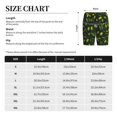 thumbnail image 5 of Haiem Green Branch Olive Men's Pajama Short with Soft Woven Cotton Elastic Waistband Sleep Short-4X-Large, 5 of 9