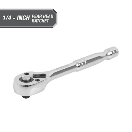 Hyper Tough 1/4 inch Pear Head Ratchet Wrench