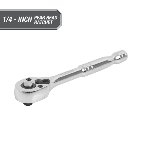 Hyper Tough 1/4 inch Pear Head Ratchet Wrench