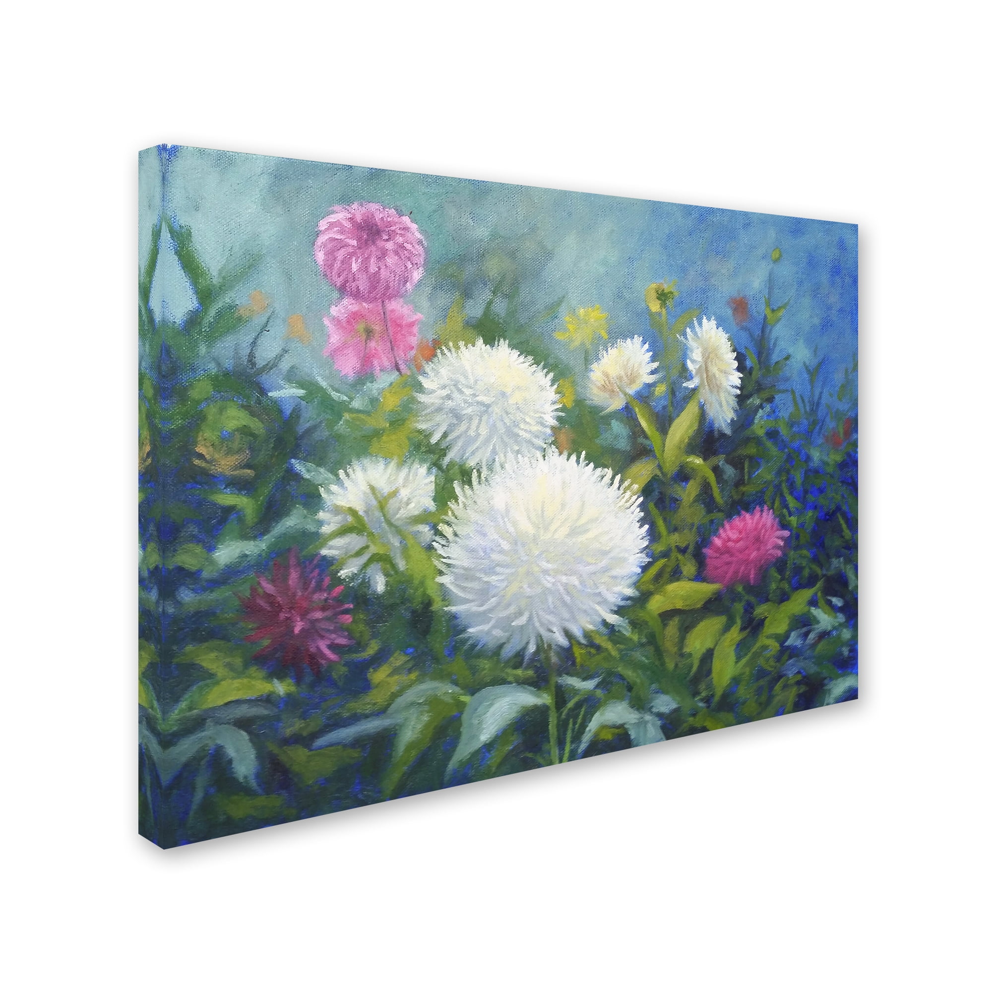Trademark Fine Art 'Flowers' Canvas Art by Rusty Frentner