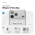 thumbnail image 2 of elago for iPhone 17 Pro Max Case, Premium Magnetic Silicone Case, Compatible with MagSafe, Liquid Silicone Material, Protective Cover, Shockproof, Slim Phone, 6.9 inch (Black), 2 of 5