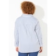 thumbnail image 3 of Catherines Women's Plus Size Liz&Me Buttonfront Shirt, 3 of 5