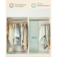 thumbnail image 3 of 50 Pack Baby Hangers Children’s Hangers for Closet with Rose Gold,Non-Slip Hangers,Cloud White, 3 of 9
