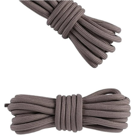 

40 /47 /55 Round Laces Solid Color Classic Laces for Shoes Sneaker Laces Laces 1 Pair (Color : Brown Size : 120cm)