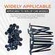 thumbnail image 2 of Cinchos de Plastico, Nylon Universal Cable Tie Buckle, Cintillos para Cables Nylon Autobloqueantes, Multifuncionales Esenciales para el Día a Día, para Oficina, Hogar, Exterior (200PCS), 2 of 4