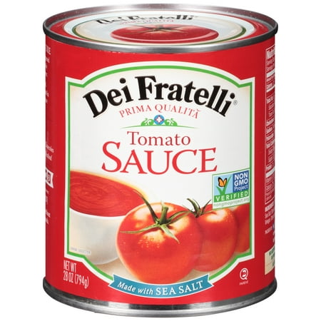 (6 Pack) Hirzel Canning  & Farms Dei Fratelli  Tomato Sauce, 28