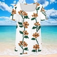 thumbnail image 4 of Nmnitkp Womens Tops With Floral Print Design Paired With Short Sleeve Tops in Soft Fabric for Plus Size Tops for Women’s Summer Beach Fashion & Summer Tops for Women, 4 of 5