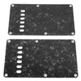 thumbnail image 3 of Couvre-Dossier de Guitare Électrique, Pièces de Rechange Compactes Protection Plaques de Guitare en Plastique Finition Soignée 2 Pcs pour Instruments de Musique Rouge, Noir, Blanc, 3 of 8
