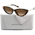 thumbnail image 2 of Michael Kors MK2109U PERRY 333313 57M Dark Tortoise/Smoke Gradient Cat Eye Sunglasses For Women+FREE Complimentary Eyewear Care Kit, 2 of 3