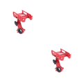thumbnail image 1 of Advancent Soporte para teléfono de bicicleta Estable Motocicleta Soportes de montaje de navegación ajustables Herramienta de ciclismo al aire libre Rojo 2piezas Advancent CBP387028, 1 of 6