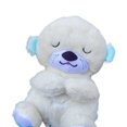 thumbnail image 2 of Oso Que Respira Muñeco Peluche Juguete para Bebés Y Muñeco Musical Relajante Que Acompaña (nuevo Minase Blanquecino), 2 of 8