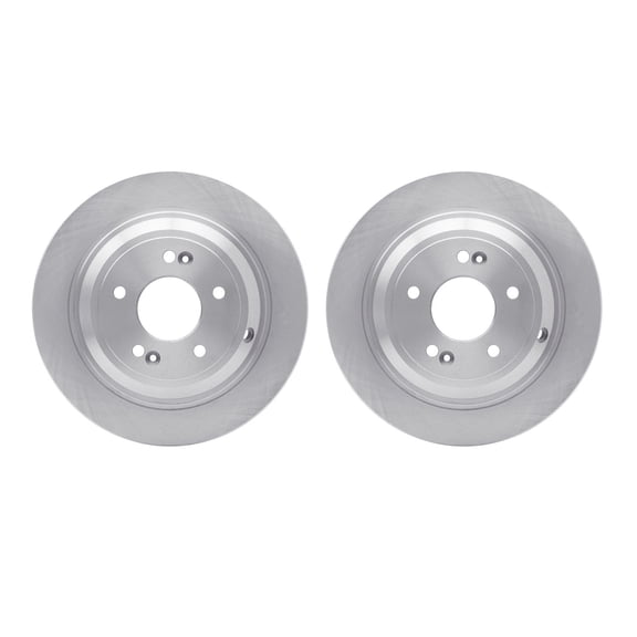 Dynamic Friction Company Rear Brake Rotors 6002-03037