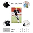 thumbnail image 2 of American Football Bo Jackson Posters Sports Star67 Canvas Poster, 2 of 8