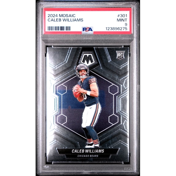 2024 Panini Mosaic Caleb Williams #301 PSA 9