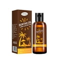 thumbnail image 2 of Fiudx Aceite Bronceador, Fórmula Natural para Un Bronceado Radiante, Mezcla de Aceites Nutritivos para La Piel, Hidratación Enriquecida con Vitamina E, Esencial para Tomar El Sol, Imprescindible para, 2 of 6