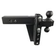 thumbnail image 4 of Bulletproof Hitches Trailer Hitch Ball Mount HD256 For 2-1/2 Inch Receiver; Lockable Lock Sold Separate; 22 000 Pound Gross Trailer Weight; Adjustable 6 Inch Drop/6 Inch Rise; Non Swivel, 4 of 12