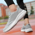 thumbnail image 5 of uvwlwu Sneakers for Men Breathable Running Shoes Lightweight Athletic Walking Comfortable Casual Gym Fitness Training Shoe With Mesh Upper(Size:8), 5 of 9