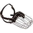 thumbnail image 4 of metal wire basket dog muzzle doberman pinscher male. circumference 12", length 4.5", 4 of 4