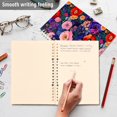 thumbnail image 4 of FORMRS 1-Subject Spiral Notebook 8" x 5" College Ruled 60 Refillable Sheet A5 Hard Cover, 2 Pack, Beautiful Floral Pattern, 4 of 7