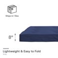 thumbnail image 3 of DHP Caden 8 Inch Poly Filled Futon Mattress, Full Size, 3 of 8