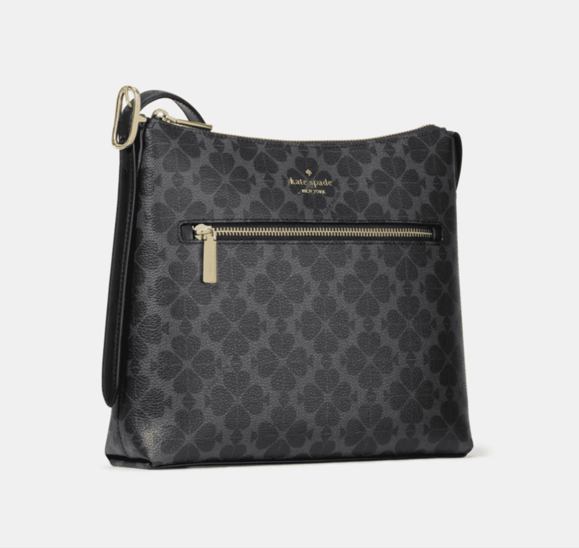Kate Spade New York Women’s 454 Spade Flower Swingpack Crossbody Bag, PVC, Adjustable Strap – KM717