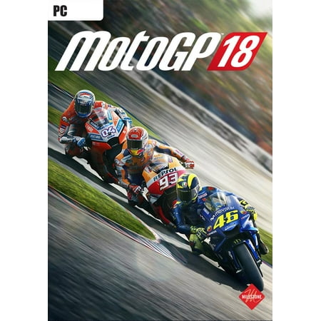 MotoGP 18, Plug In Digital, PC, [Digital Download], (Best Racing Simulation Games For Pc)