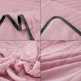 thumbnail image 5 of Summer Cooling Quilt Polyester Lightweight Comforter Multicolor Lace Trim Washable Fabric Ideal for Hot Sleepers & Warm Weather Bedrooms(Pink),Ccwuwei, 5 of 6