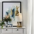 thumbnail image 7 of Evolution by Crestview Collection Cooper Resin Rabbit Table Lamp in Gold, 7 of 7