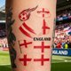 thumbnail image 4 of Flag Temporary Tattoos Suitable For Various Football Matches And Cheerleading Events Temporary Face Tattoos, 4 of 5