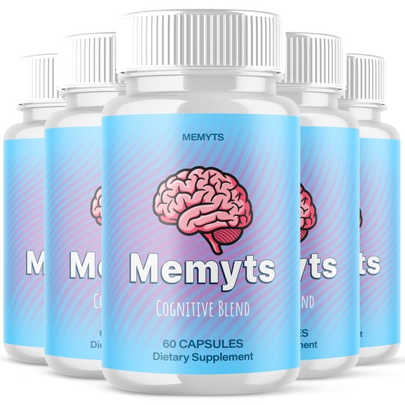 Memyts Advanced Formula Brain Support Pills Maximum Strength Supplement 300 Capsules