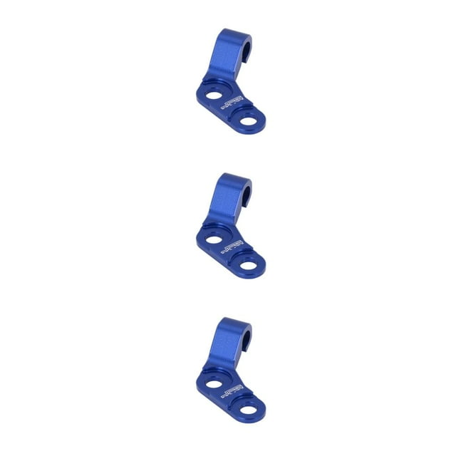 Baohd Easy To Install Motorcycle Fixed Rack For Clutches Durable And Gorgeous Gorgeous And Cool Colors Alloy Clutches Cable Blue 3Set