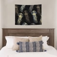 thumbnail image 5 of Bingfone Jellyfish Tapestry Wall Hanging Decor For Living Room Bedroom Dorm Classroom Office Decor 29x37 Inch, 5 of 9