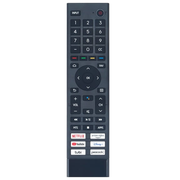 ERF3J80H Voice Replace Remote for Hisense UHD Android TV 50A6G 60A6G 70A6G 50U6G