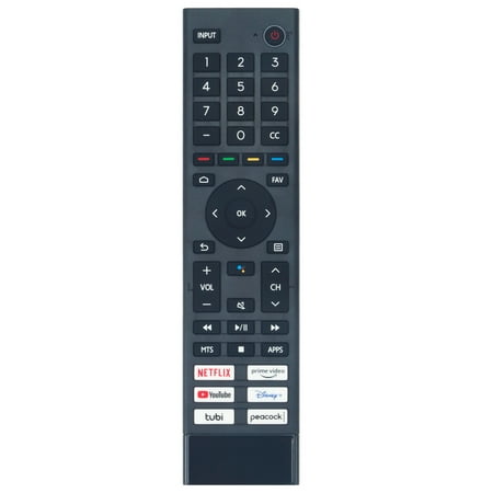 Voice Remote Control ERF3J80H Replace for Hisense TV 70A6G 75A6G 50U6G 55U6G 65U6G 75U6G 50A6G 60A6G 65A6G
