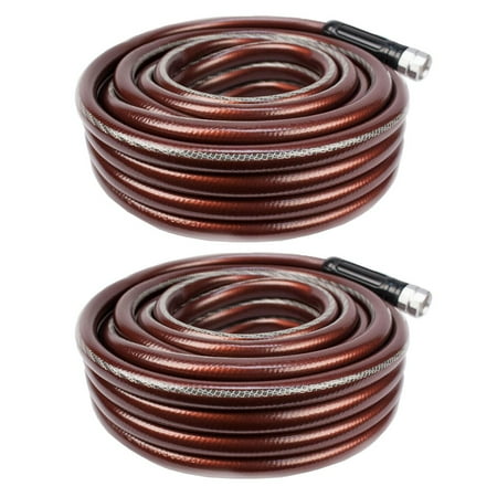 - Teknor Apex NeverKink Series 3000 75 Ft. Long Heavy Duty Water Hose (2 Pack)