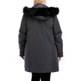 thumbnail image 7 of FALEXO Women's Winter Warm Faux Fur Collar Hooded Long Coat Jacket Parka Outwear Coat, 7 of 7
