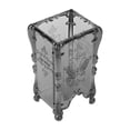 thumbnail image 2 of M Buder Vintage Rose Butterfly Cotton Pad Holder, Premium Translucent Grey Makeup Vanity Organizer Box Container for Cosmetic Storage (6.3 x 3.1 x 2.8 in / 16.0 x 8.0 x 7.0 cm), 2 of 4