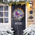 thumbnail image 4 of asddcavvf Christmas Door Sign Classic Christmas Patterns Door Sign for Winter Front Door Farmhouse Home Outdoor Decoration Home Signs for Front Porch Front Door Signs Large Welcome Sign for Front Door, 4 of 5