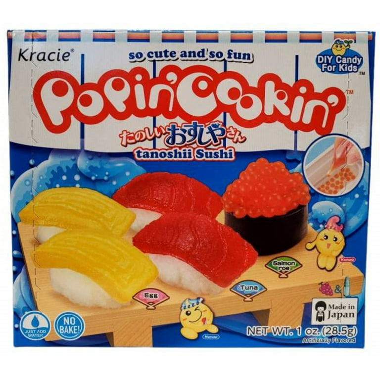 Kracie Popin Cookin Gummy Candy Sushi DIY