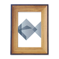 thumbnail image 1 of Origami pescado forma geométrica abstracta Marco de imagen marco de escritorio, 1 of 4