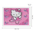 thumbnail image 2 of Diamond Art Kits for Adults Hello Kitty Diamond Art Gem Art Painting Full Drill Round Art Gem Painting Kit for Home Wall Decor Gifts 8"x12", 2 of 6