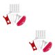 thumbnail image 3 of Eigraketly Exprimidor de tubos de herramientas de embalaje de cosméticas 8 en 1 para cremas cosméticas Tipo 1 2piezas, 3 of 6