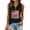 z0-Black, variant on 250th Anniversary USA Tank Top Zipper V Neck Patriotic Sleeveless Shirt 1776-2026 250 Years 250 Anniversary USA Shirt Women