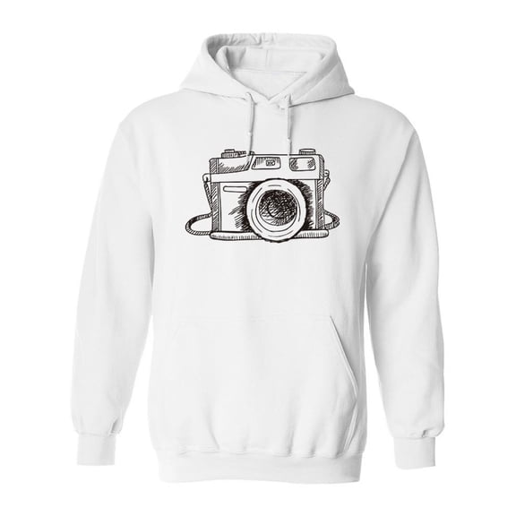Vintage Camera Hoodie Men -Image by Shutterstock, Male Small